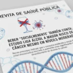 Consumo Moderado de Álcool Relacionado a Maior Risco de Câncer, Aponta Estudo