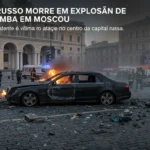 Explosão de Carro-Bomba em Moscou Mata General Russo