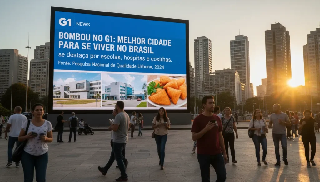 Cidade Paulista é Destacada como Melhor Lugar para Viver no Brasil