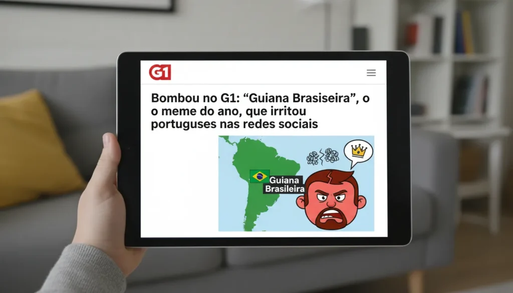 Meme que sugere Portugal como extensão do Brasil gera polêmica e debate cultural