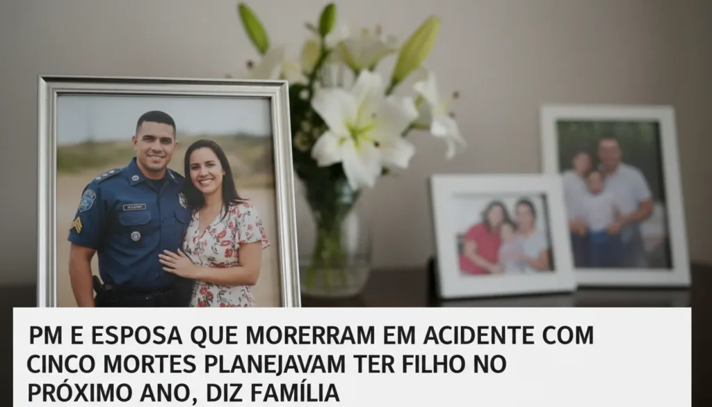 Casal de policiais mortos em acidente na GO-164 planejava ter filhos, dizem familiares
