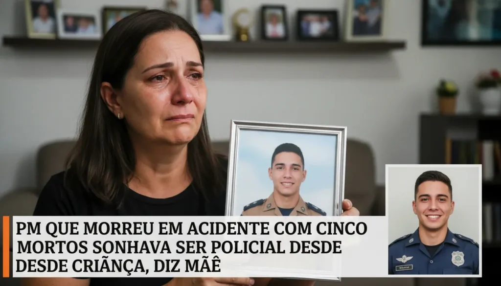 Policial Militar João Paulo Marim Guimarães morre em acidente na GO-164