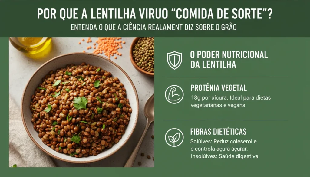 Lentilha no Ano Novo: tradição, simbolismo e benefícios para a saúde
