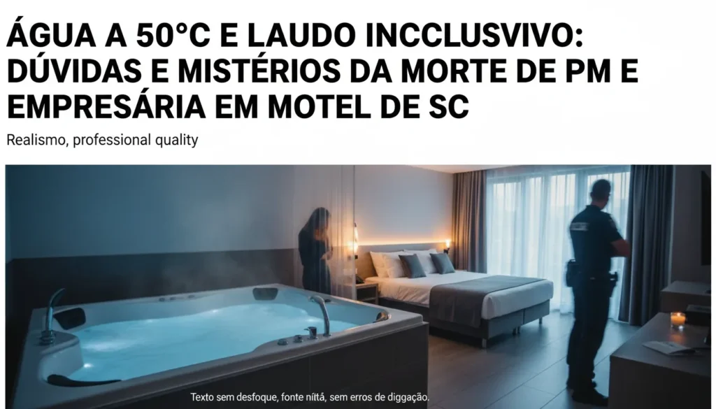 Polícia conclui que casal morreu por intoxicação e calor extremo em motel de São José