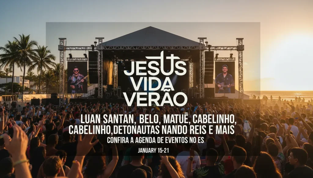 Final de semana no Espírito Santo tem shows, festivais e eventos gratuitos