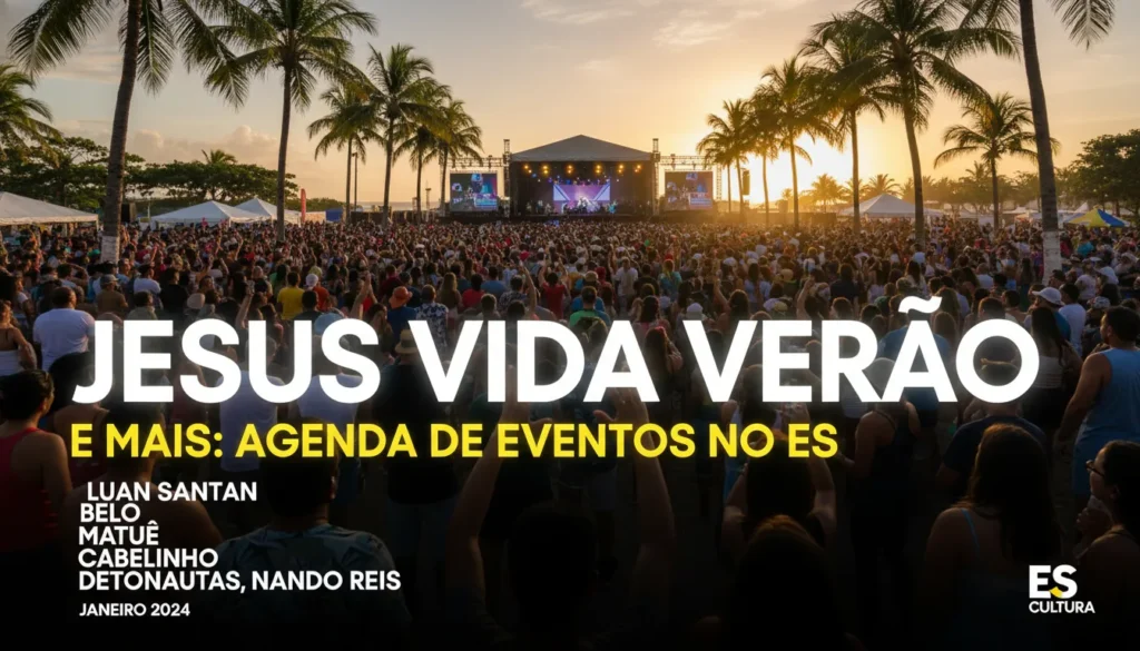 Espírito Santo tem fim de semana com shows, festas religiosas e eventos culturais