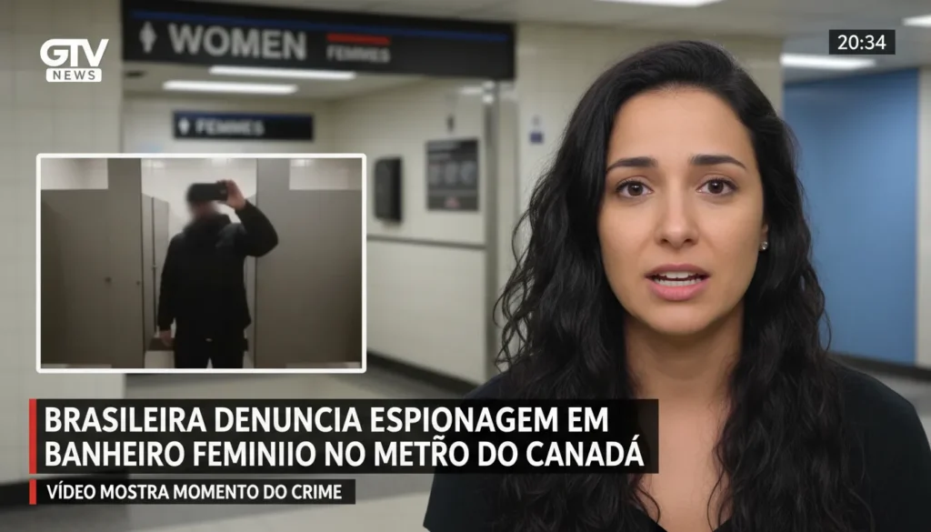 Brasileira denuncia importunação sexual em banheiro feminino de estação em Toronto
