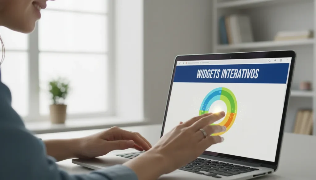 Widgets Interativos: Guia para Aumentar o Tempo de Permanência no Seu Site