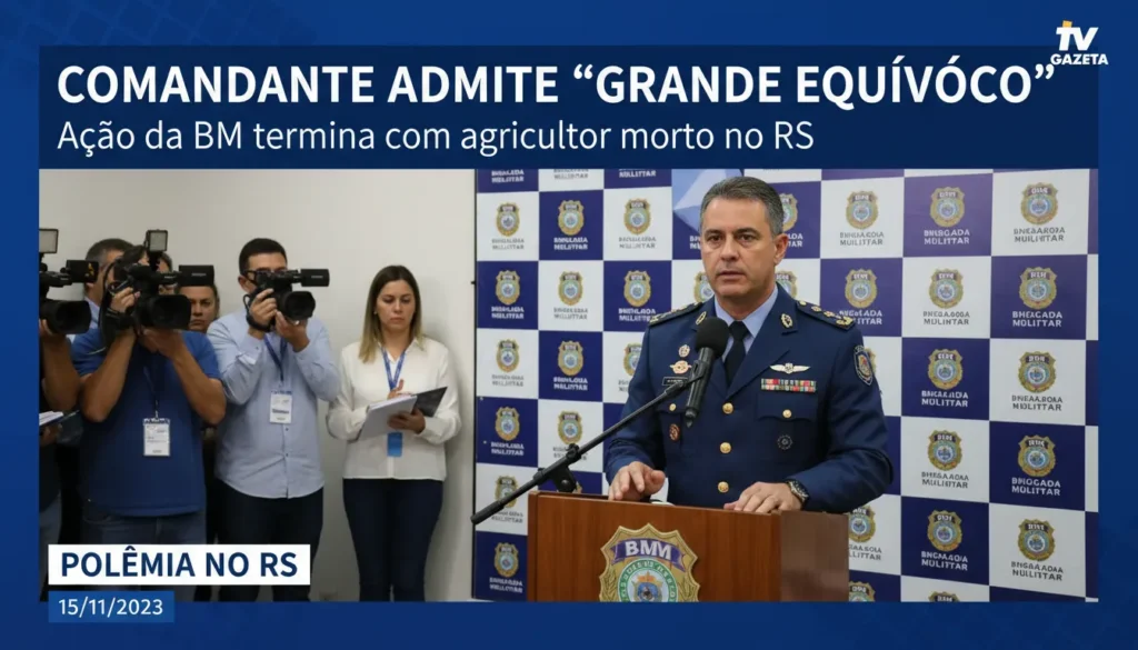 Brigada Militar Chief Admits Error in Fatal Police Operation in Rural Pelotas