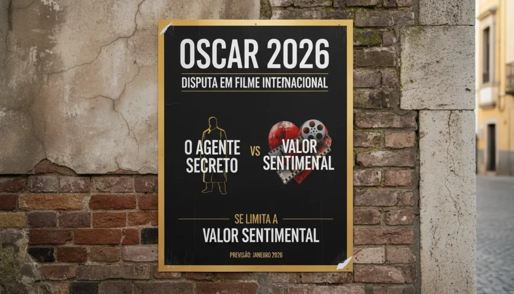 Filme brasileiro ‘O agente secreto’ recebe quatro indicações ao Oscar
