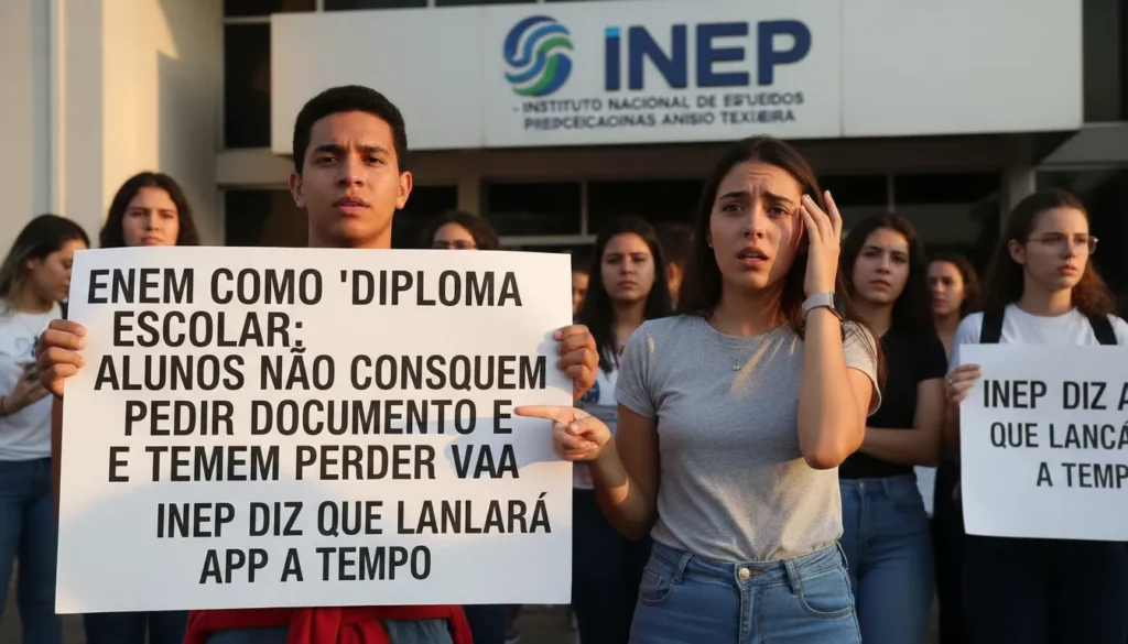 Enem volta a ser certificado do ensino médio e atraso preocupa estudantes