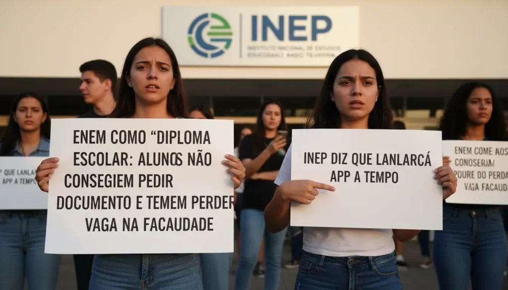 Enem volta a ser certificado do ensino médio e estudantes enfrentam entraves