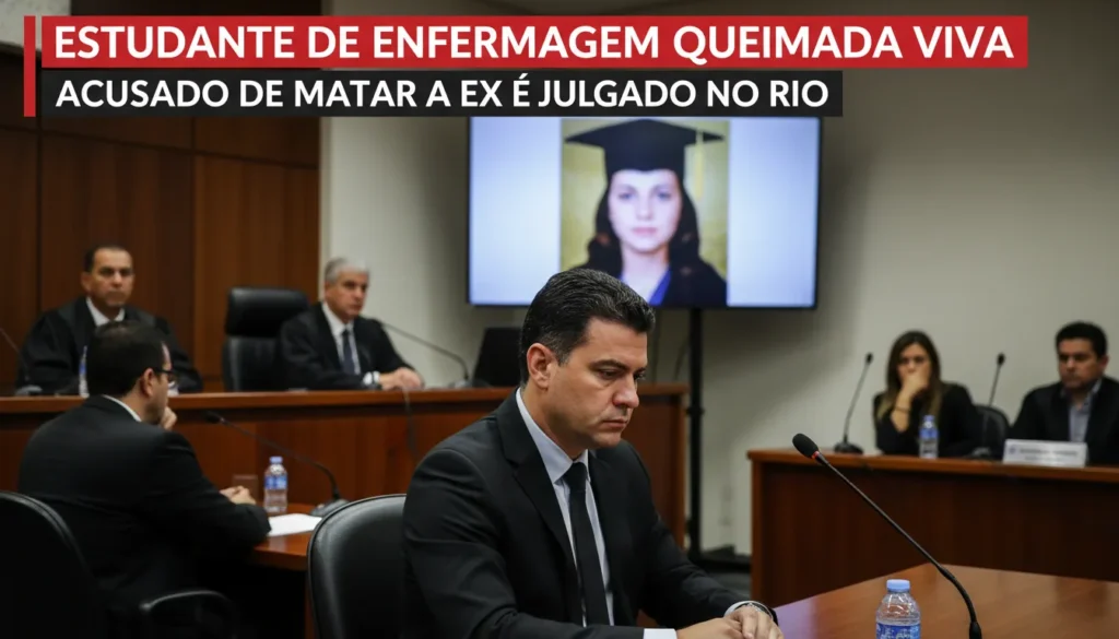 Julgamento de Vagner Dias de Oliveira por Feminicídio no Rio de Janeiro