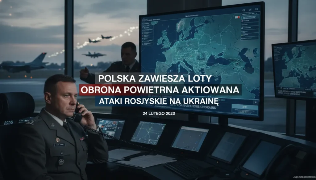 Poland Temporarily Closes Airports and Mobilizes Military After Russian Attacks in Ukraine