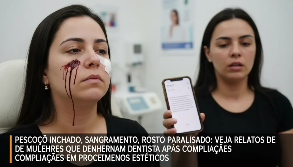 Investigation Reveals Complications After Aesthetic Procedures by Dentist in Ribeirão Preto