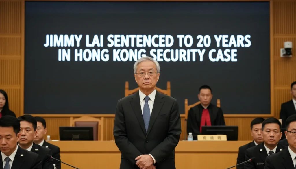 Jimmy Lai condenado a 20 anos em Hong Kong sob lei de segurança nacional