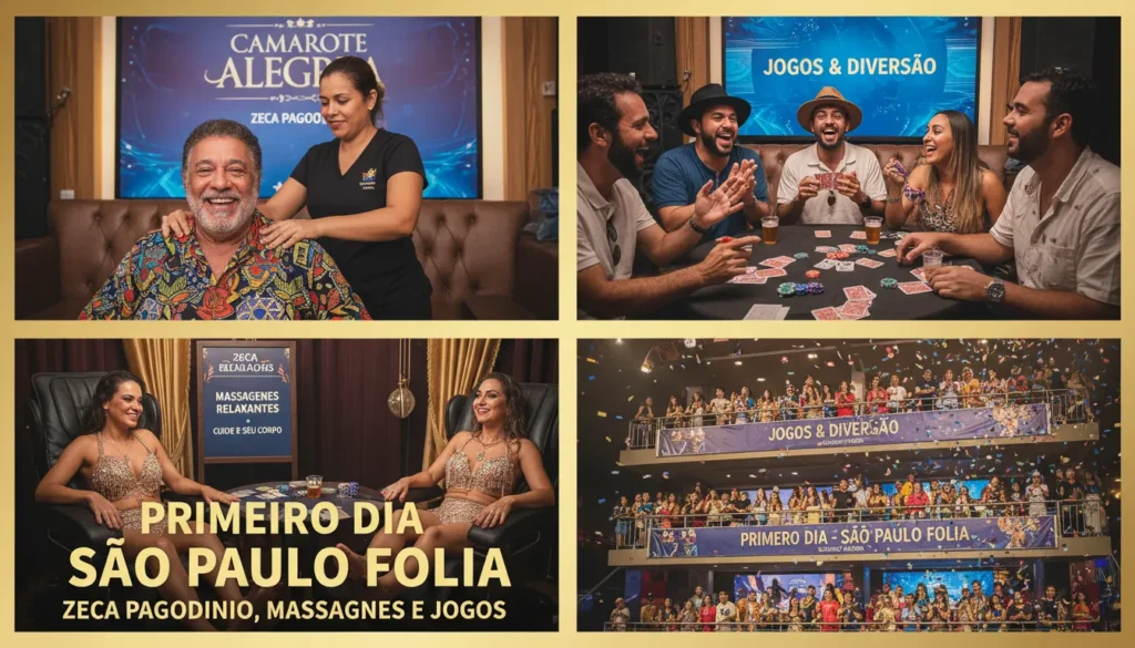 Abertura dos desfiles de São Paulo agita camarotes do Anhembi com shows e exclusividade