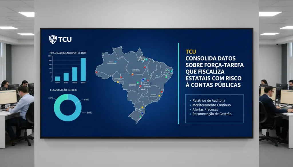 TCU amplia auditoria e avalia governança de estatais federais com fragilidades fiscais