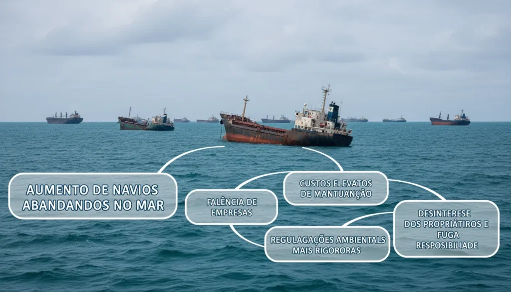 Navios Abandonados Batem Recorde Mundial e Expõem Crise Humanitária no Mar