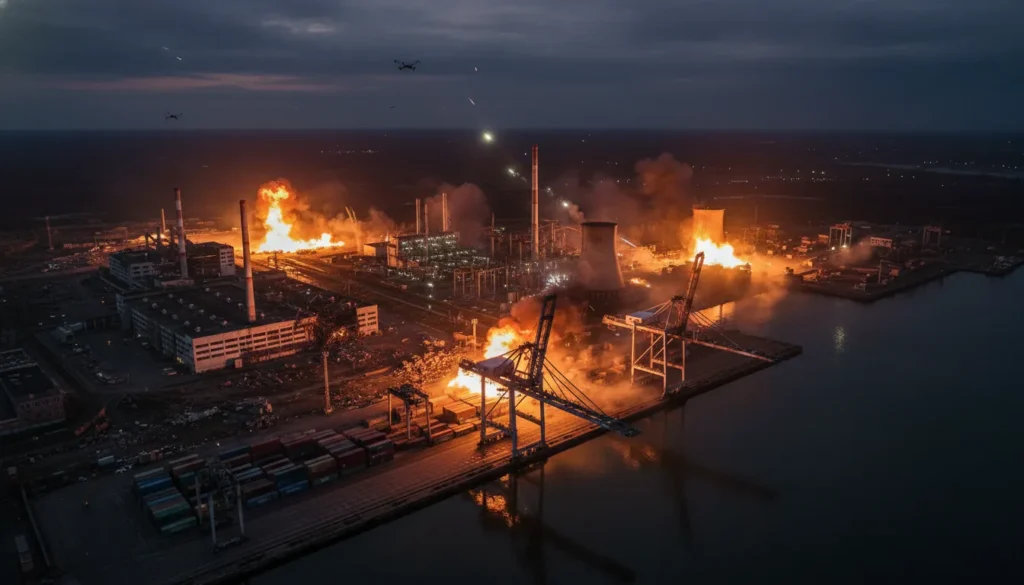 Rússia e Ucrânia intensificam ataques com drones e atingem alvos estratégicos