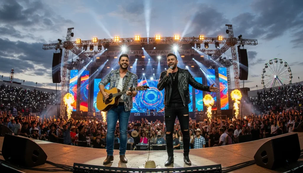 Matheus & Kauan comemoram 15 anos de carreira no Ribeirão Rodeo Music