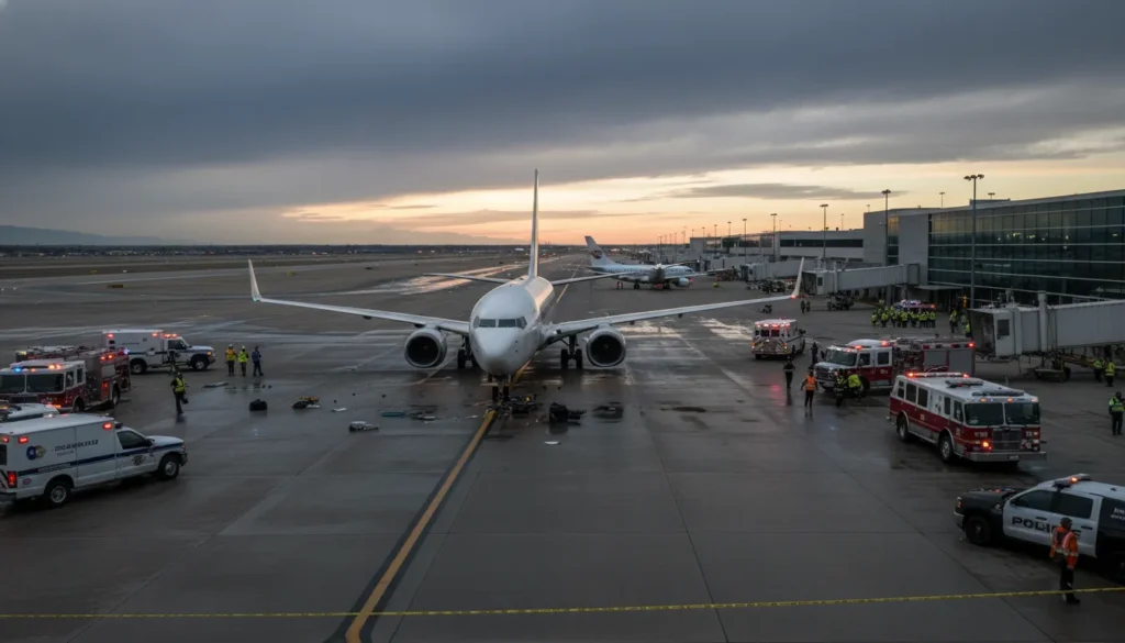 Passenger Struck by Aircraft on Denver Airport Runway Prompts Flight Cancellation